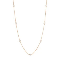 1 Carat Diamonds By The Yard Ladies Necklace Solid 14K Yellow Gold Chain For Women 9 1 Carat Diamonds By The Yard Ladies Necklace Solid 14K Yellow Gold Chain For Women -Luxurman 1 carat diamonds by the yard ladies necklace solid 14k gold chain 000877 ro