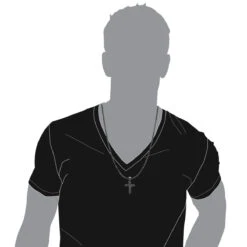 10K Yellow Gold Black Diamond Cross Pendant For Men 1.5ct By Luxurman 16 10K Yellow Gold Black Diamond Cross Pendant For Men 1.5ct By Luxurman -Luxurman 10k gold black diamond cross pendant for men 15ct by luxurman bod 20210911