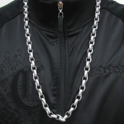 10K White Gold Cable Chain Eternity Diamond Necklace 52.87ct -Luxurman 10k gold cable chain eternity diamond necklace 5287ct p 6040bod