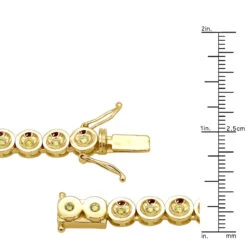 14K Yellow Gold Canary Yellow Diamond Chain For Men Bezel Set Necklace 5.25 Carats -Luxurman 14k canary yellow diamond chain necklace bezel set 525 p 6219 rulerye