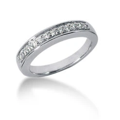 14K White Gold Designer Diamond Engagement Ring Set 0.89ct 5 14K White Gold Designer Diamond Engagement Ring Set 0.89ct -Luxurman 14k gold designer diamond engagement ring set 089ct p 26932 additional white