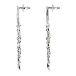 14K White Gold Diamond Chandelier Earrings 0.36ct 8 14K White Gold Diamond Chandelier Earrings 0.36ct -Luxurman 14k gold diamond chandelier earrings 036ct p 22320 backwh
