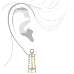 14K White Gold Diamond Chandelier Earrings 0.36ct 9 14K White Gold Diamond Chandelier Earrings 0.36ct -Luxurman 14k gold diamond chandelier earrings 036ct p 22320bod