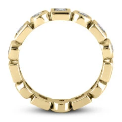 14K White Gold Diamond Eternity Band 1.12ct -Luxurman 14k gold diamond eternity band 112ct p 24941 additional yellow
