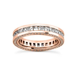 14K White Gold Diamond Eternity Band 1.93ct -Luxurman 14k gold diamond eternity band 193ct p 24937 rose 20220426