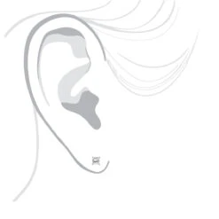 14K White Gold Diamond Stud Earrings Princess Diamonds .50ct -Luxurman 14k gold diamond stud earrings princess diamonds 50ct p 5642 bodwh