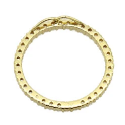 14K Yellow Gold Ladies Circle Diamond Pendant 1.80ct -Luxurman 14k gold ladies circle diamond pendant 180ct p 28226 backye