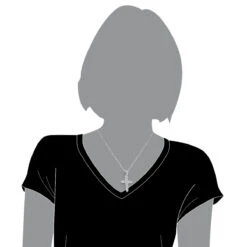 14K White Gold Large Diamond Cross Pendant For Men & Women By LUXURMAN 3.3ctw 10 14K White Gold Large Diamond Cross Pendant For Men & Women By LUXURMAN 3.3ctw -Luxurman 14k gold large diamond cross pendant by luxurman 33ctw bodwh