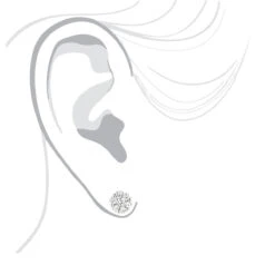 14K White Gold Prong Round Diamond Clusters Earrings 1ct Studs 10 14K White Gold Prong Round Diamond Clusters Earrings 1ct Studs -Luxurman 14k gold prong round diamond clusters earrings 100ct p 5812bod