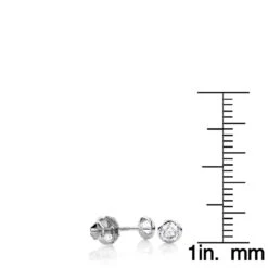 14K Rose Gold Round Diamond Bezel Stud Earrings 0.30ct 11 14K Rose Gold Round Diamond Bezel Stud Earrings 0.30ct -Luxurman 14k gold round diamond bezel stud earrings 030ct p 7057 rulerwh