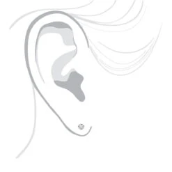 14K White Gold Round Diamond Bezel Stud Earrings 0.40ct -Luxurman 14k gold round diamond bezel stud earrings 040ct p 6936 bodwh