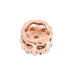 14K White Gold Round Diamond Cluster Pendant For Women 0.5ct -Luxurman 14k gold round diamond cluster pendant 049ct p 27349 backro