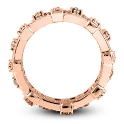 14K White Gold Round Diamond Eternity Ring 0.96ct -Luxurman 14k gold round diamond eternity ring 096ct p 24905 additional rose