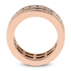 14K White Gold Round Diamond Eternity Ring 3.08ct 15 14K White Gold Round Diamond Eternity Ring 3.08ct -Luxurman 14k gold round diamond eternity ring 308ct p 24895 additional rose