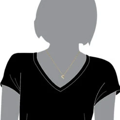 14K Yellow Gold Round Diamond Floating Heart Pendant 0.25ct -Luxurman 14k gold round diamond floating heart pendant 025ct p 27715 bodye 20191215