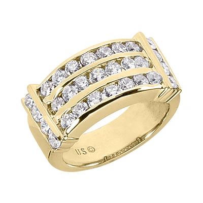 14K White Gold Round Diamond Ladies Ring 1.45ct 2 14K White Gold Round Diamond Ladies Ring 1.45ct - Image 2