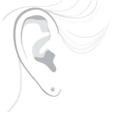 14K White Gold Solitaire Round Diamond Martini Stud Earrings 0.33ct 10 14K White Gold Solitaire Round Diamond Martini Stud Earrings 0.33ct -Luxurman 14k gold solitaire round diamond martini stud earrings 033ct bodwh