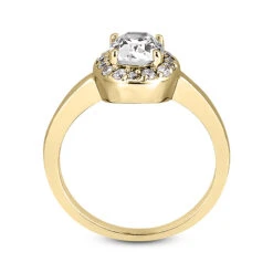 14K White Gold Unique Diamond Engagement Ring 0.62ct 1.95mm 16 14K White Gold Unique Diamond Engagement Ring 0.62ct 1.95mm -Luxurman 14k gold unique diamond engagement ring 062ct p 24079 additional yellow