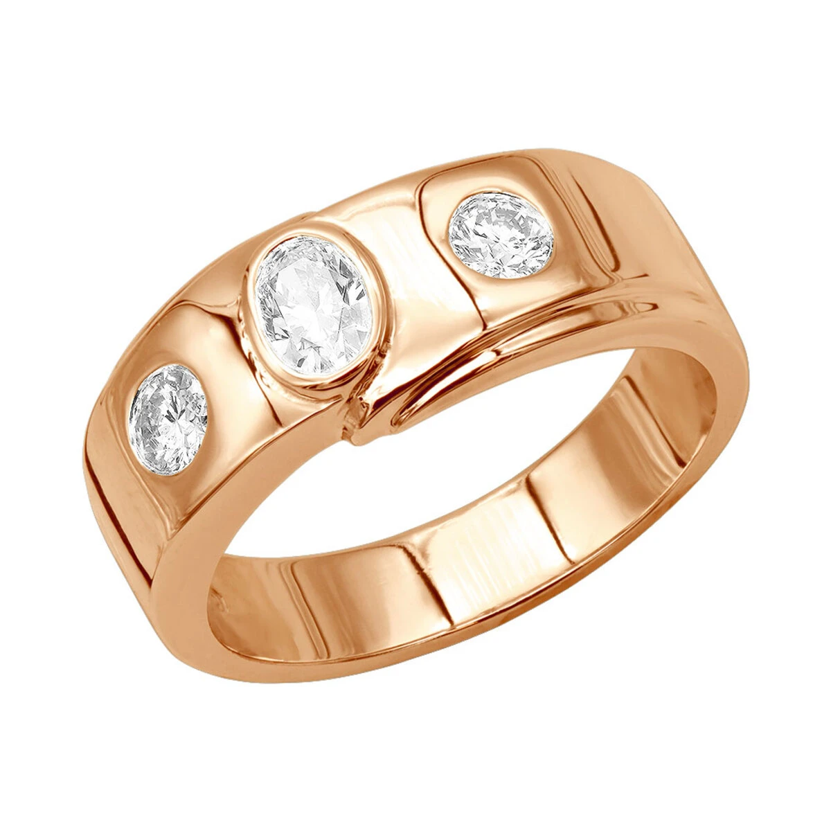 14K White Gold Women's Diamond Ring 0.55ct 3 14K White Gold Women's Diamond Ring 0.55ct - Image 3