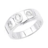 14K White Gold Women's Diamond Ring 0.55ct