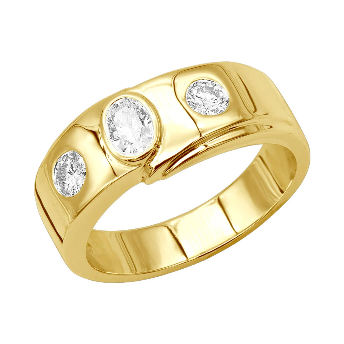 14K White Gold Women's Diamond Ring 0.55ct 2 14K White Gold Women's Diamond Ring 0.55ct - Image 2