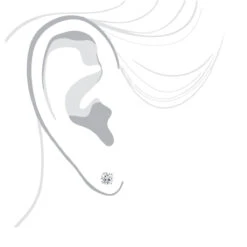 14K White Gold Diamond Stud Earrings Round Cut 1.50ct -Luxurman 14k white gold diamond stud earrings round cut 150ct p 5629 bodwh