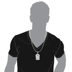 14K White Gold Round Diamond Jesus Head Pendant For Men 1.8ct 9 14K White Gold Round Diamond Jesus Head Pendant For Men 1.8ct -Luxurman 14k white gold round diamond jesus head pendant 180ct p 6158 bodwh