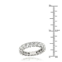 18K Rose Gold Cushion Cut Diamond Eternity Band 4.5ct By Luxurman 13 18K Rose Gold Cushion Cut Diamond Eternity Band 4.5ct By Luxurman -Luxurman 18k gold cushion cut diamond eternity band 45ct by luxurman rulerwh