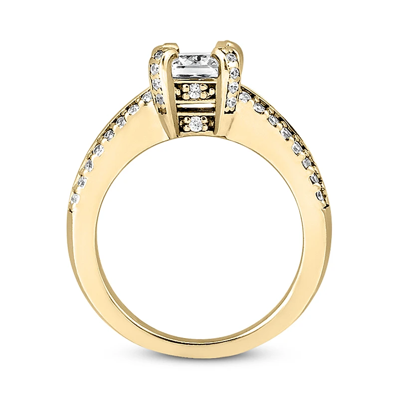 18K White Gold Diamond Engagement Ring 1.14ct 4.4mm 8 18K White Gold Diamond Engagement Ring 1.14ct 4.4mm - Image 8