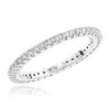 18K White Gold Diamond Eternity Band 0.37ct