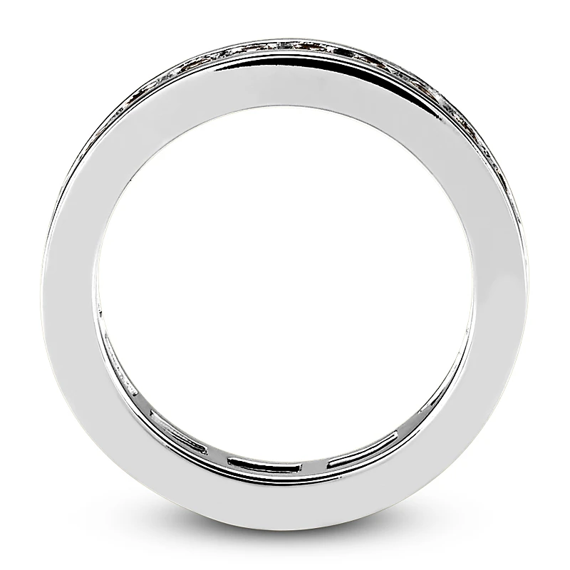 18K White Gold Diamond Eternity Band 1.20ct 4.2mm 9 18K White Gold Diamond Eternity Band 1.20ct 4.2mm - Image 9