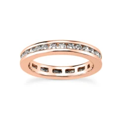 18K White Gold Diamond Eternity Band 1.20ct 4.2mm 11 18K White Gold Diamond Eternity Band 1.20ct 4.2mm -Luxurman 18k gold diamond eternity band 120ct p 30494 rose 20220426