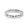 18K White Gold Diamond Eternity Band 1.20ct 4.2mm