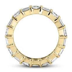 18K White Gold Diamond Eternity Band 2.43ct -Luxurman 18k gold diamond eternity band 243ct p 30362 additional yellow