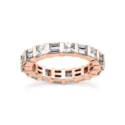 18K White Gold Diamond Eternity Band 2.43ct -Luxurman 18k gold diamond eternity band 243ct p 30362 rose 20220426