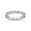 18K White Gold Diamond Eternity Band 4.50ct