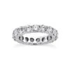18K White Gold Diamond Eternity Band 5.85ct