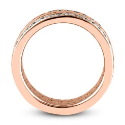 18K White Gold Diamond Eternity Ring 1.90ct -Luxurman 18k gold diamond eternity ring 190ct p 30571 additional rose