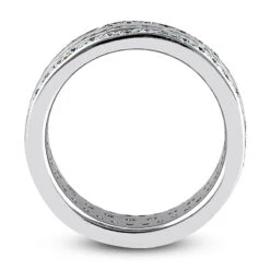 18K White Gold Diamond Eternity Ring 1.90ct -Luxurman 18k gold diamond eternity ring 190ct p 30571 additional white