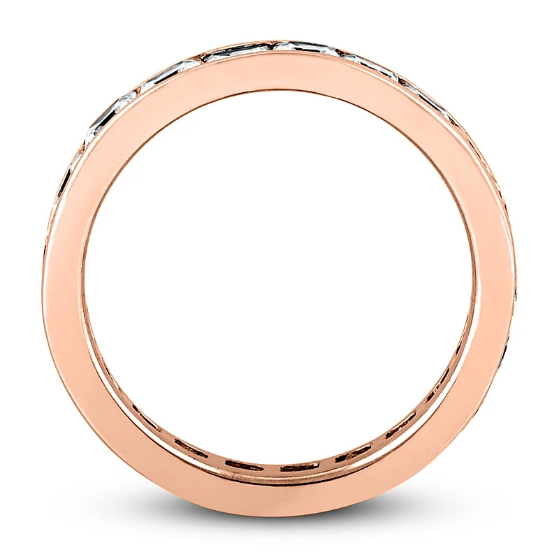 Thin 18K White Gold Diamond Eternity Ring 3.57ct 7 Thin 18K White Gold Diamond Eternity Ring 3.57ct - Image 7