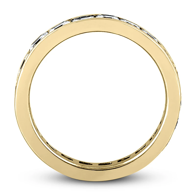 Thin 18K White Gold Diamond Eternity Ring 3.57ct 8 Thin 18K White Gold Diamond Eternity Ring 3.57ct - Image 8