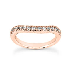 Thin 18K White Gold Diamond Wedding Band 0.33ct 2.5mm -Luxurman 18k gold diamond wedding band 033ct p 30219 rose 20220420 20220426