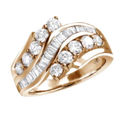 18K White Gold Ladies G/VS Diamond Right Hand Ring 2.25ct -Luxurman 18k gold ladies diamond ring 168ct p 32626 ro