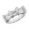 18K White Gold Ladies Diamond Ring 2.83ct