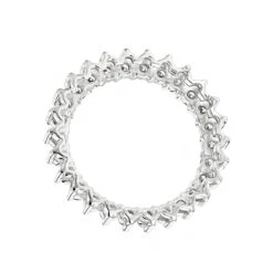 1 Carat Round Diamond Circle Of Love Pendant For Women 18K Yellow Gold -Luxurman 18k gold round diamond circle of love pendant for women 1 carat backwh 1