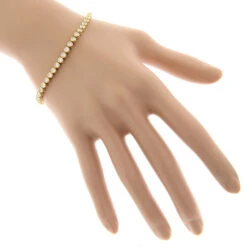 2.20 Carat Diamond Tennis Bracelet 14K Yellow Gold Bezel Set 10 2.20 Carat Diamond Tennis Bracelet 14K Yellow Gold Bezel Set -Luxurman 220 carat diamond tennis bracelet 14k bezel set p 22425 bodye