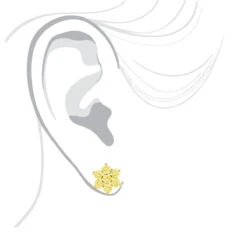 3 Carat Yellow Diamond Stud Earrings 14K Yellow Gold 9 3 Carat Yellow Diamond Stud Earrings 14K Yellow Gold -Luxurman 3 carat yellow diamond stud earrings 14k gold p 45520 bodye