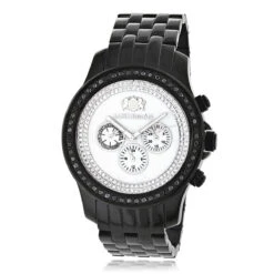 Black Diamond Luxurman Men's Watch 2.25ct