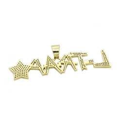 18K Yellow Gold Yellow Black White Diamond Pendant For Men 6ct -Luxurman custom made jewelry 18k gold yellow black white diamond pendant for men 6ct backye