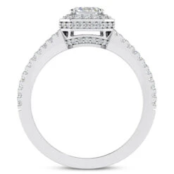 Diamond Platinum Engagement Ring 1.59ct 3.7mm 5 Diamond Platinum Engagement Ring 1.59ct 3.7mm -Luxurman diamond platinum engagement ring 159ct p 34816 additional white